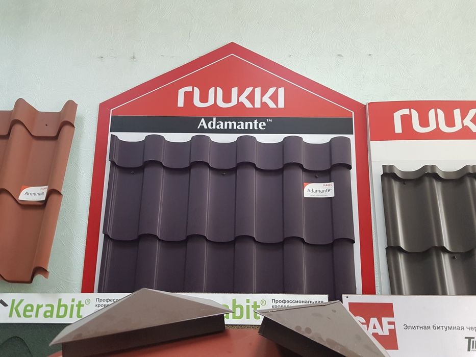 єВідновлення.Металлочерепица Ruukki Фальцевая кровля.Профнастил.