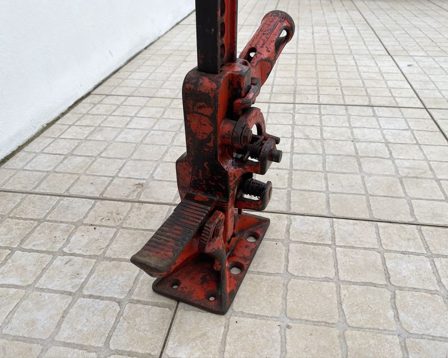 Macaco Hi-Lift jack Langaa Dinamarca 1950s