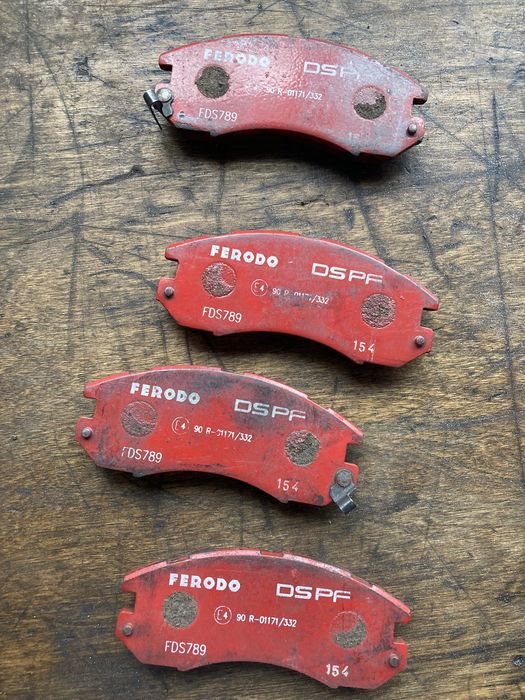 Тормозные колодки передние ferodo fds789 (subaru impreza)