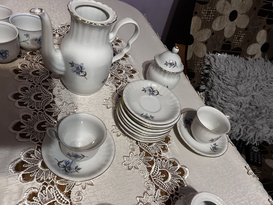 Zestaw filizanki dzbabek Prl