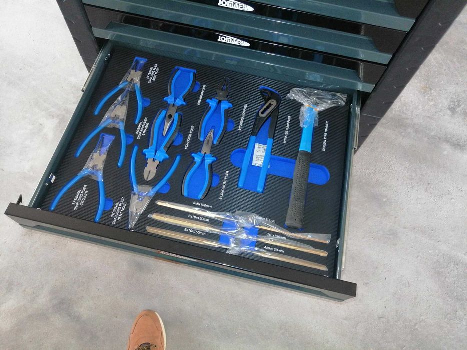 Carrinho de Ferramentas de 7 gavetas com 291 peças