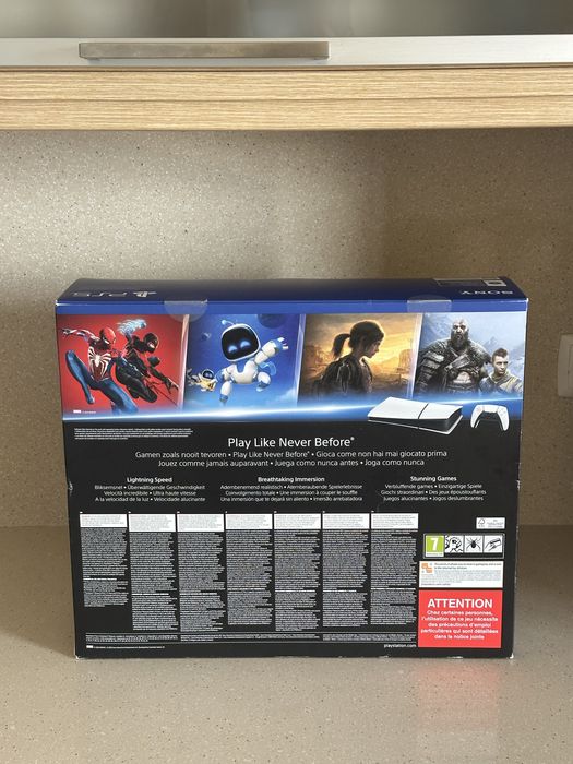 PlayStation 5 (PS5)  – Nova e Selada de Fábrica