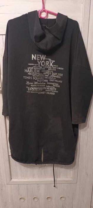 Bluza długa narzuta kardigan L/XL