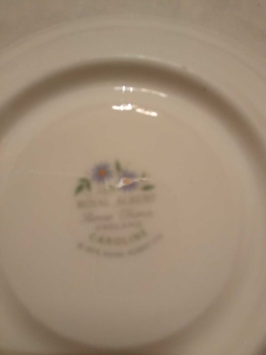 Chávena decorativa em louça inglesa