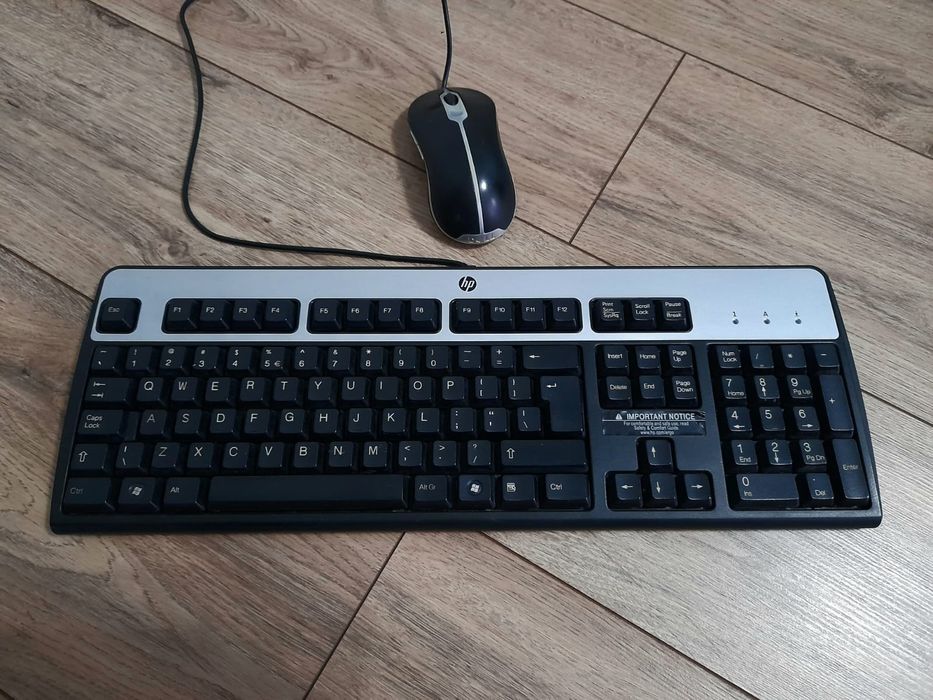 Klawiatura HP + mysz DELL