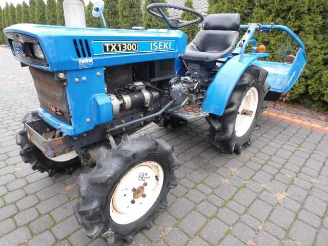 Iseki TX 1300 4x4 13KM glebogryzarka gratis mini traktor Kubota yanmar