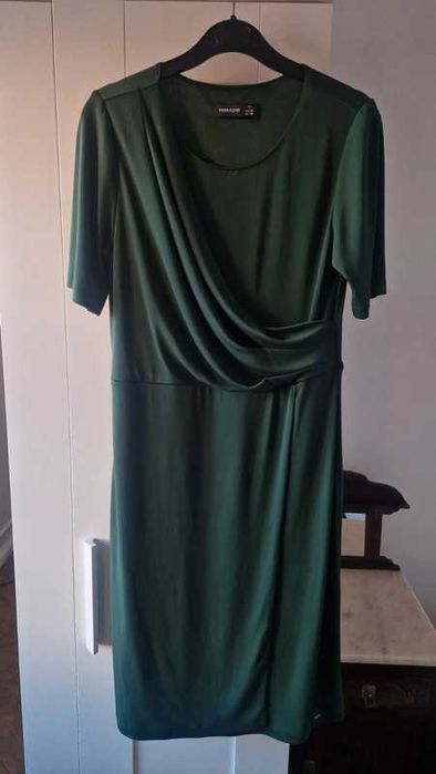 Vestido Ferrache Tamanho M Verde
