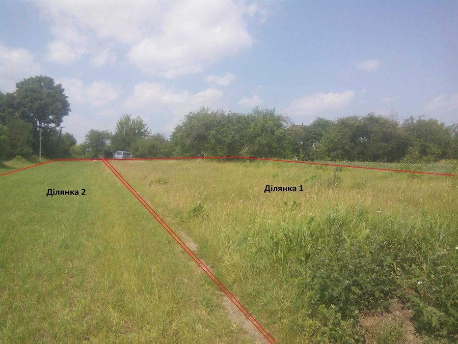 Дві земельні ділянки поруч в с. Пески (Піски) Житомирський район