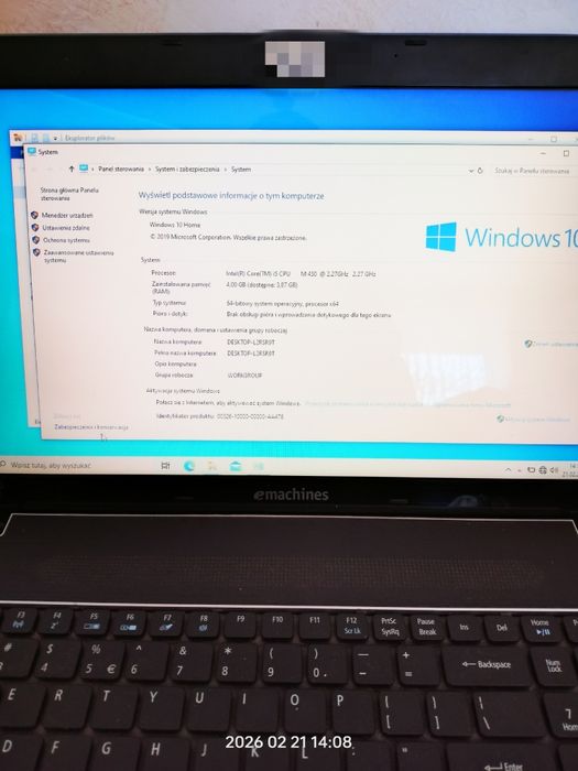 Laptop Emachines E730G