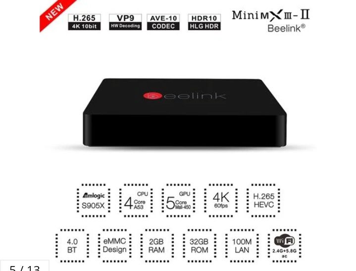 Beelink MiniMXIII-II Android TV Box64751238184706121