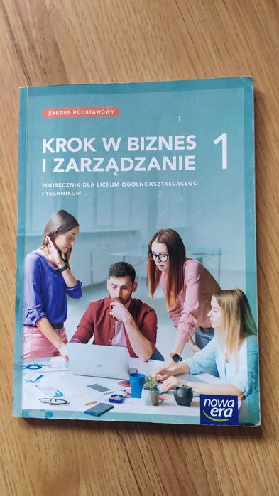 Krok w biznes i zarządzanie 1 zakres podstawowy Nowa Era