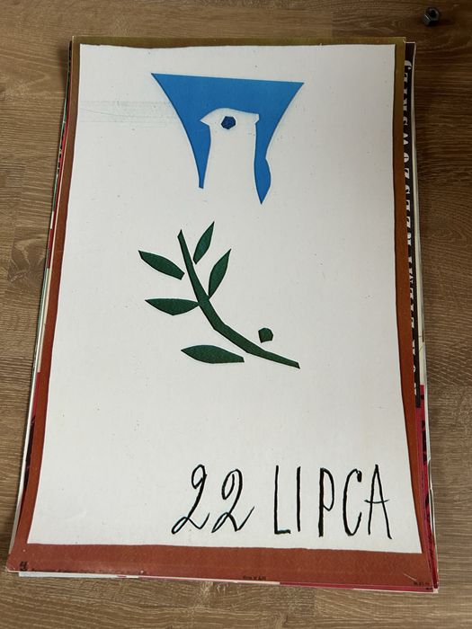 Plakaty PPR propaganda 22lipca PRL 11