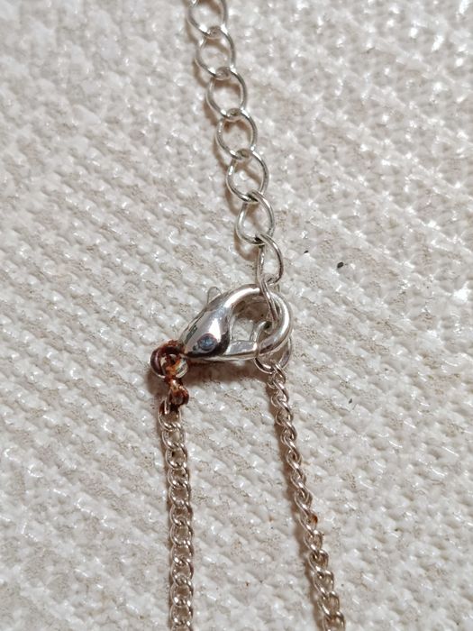 Colar com Pendente Infinito Prateado
