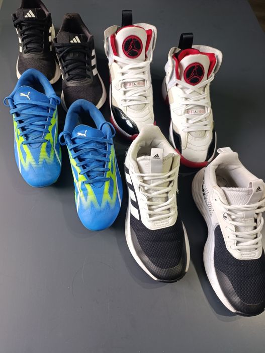 Jordan 2xAdidas Puma4 pary za 220 zł