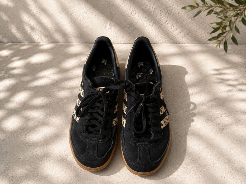Кросівки Adidas Handball Spezial  Black/Wonder Leopard