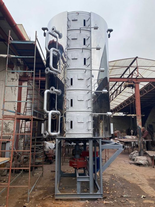 Жаровня і котел для маслоцеха. Жаровня для сої. Парова жаровня.