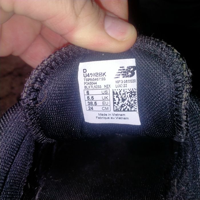 Buty New Ballance 410 czarne 38,5rozmiar
