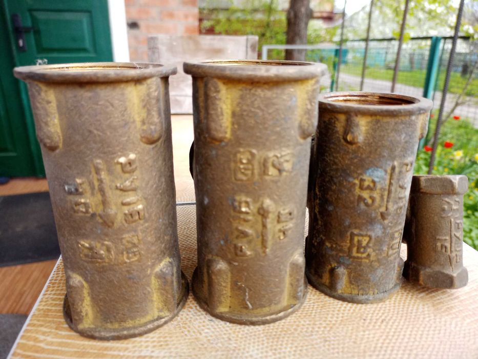 вентилі бронзові нові СССР, 15мм