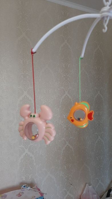 Мобіль Canpol Babies (Канпол Бебіс) Карусель пластикова Звірятка