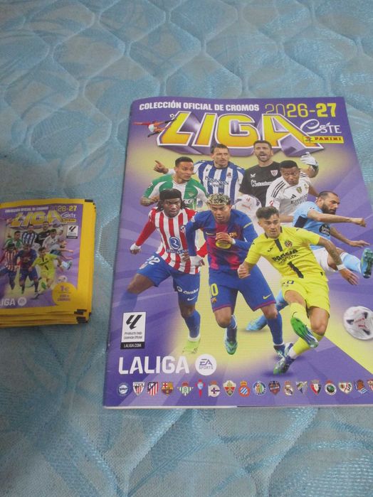cromos laliga 2026/27 pack de 100 sem repetidos 4