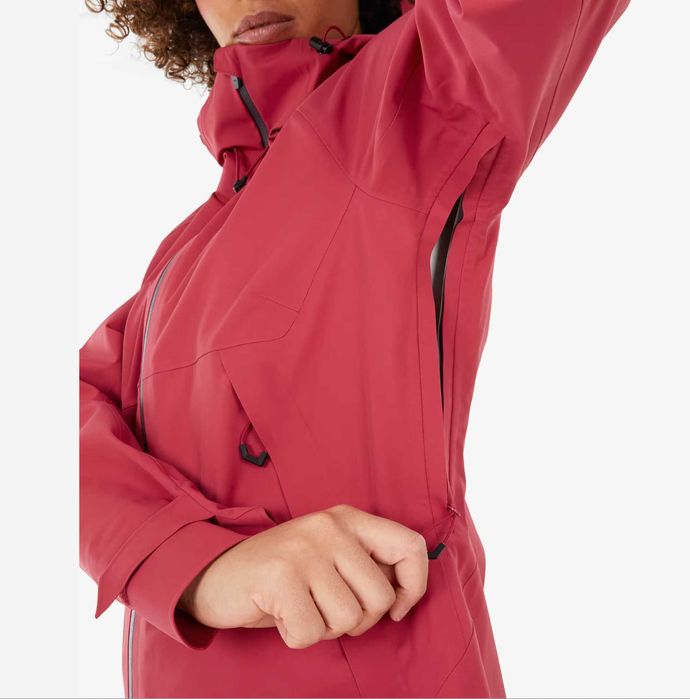 Decathlon Casaco Impermeável de Caminhada na Montanha Mulher