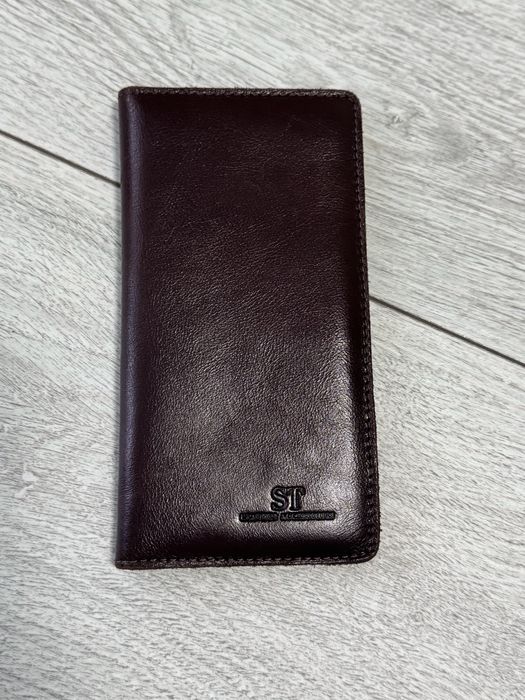 Шкіряний гаманець-портмоне