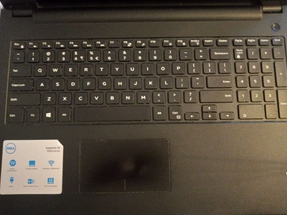Laptop Dell Inspiron 15, windows 10, 1 wlasciciel