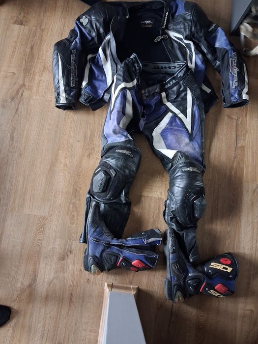 Kombinezon motocyklowy Tschul z butami Sidi