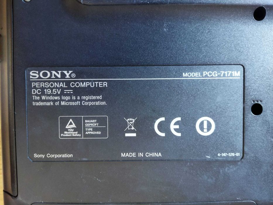 Portátil SONY Modelo PCG 717 M Dual core
