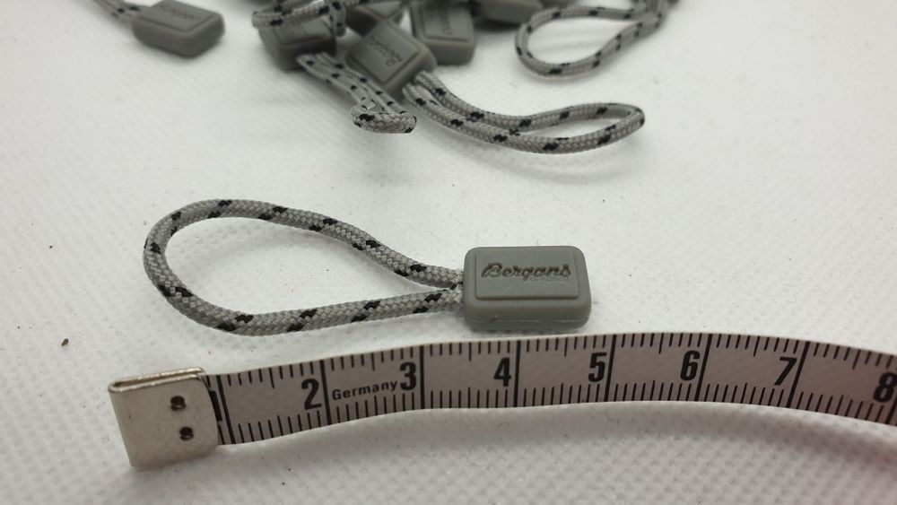 10x Uchwyty do zamka Bergans oryginalne pullery suwaków plecak kurtka