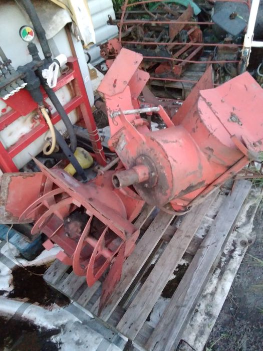 TRAKTOREK dzik terra vari  MF70 kosiarka spychacz pług przyczepka agro