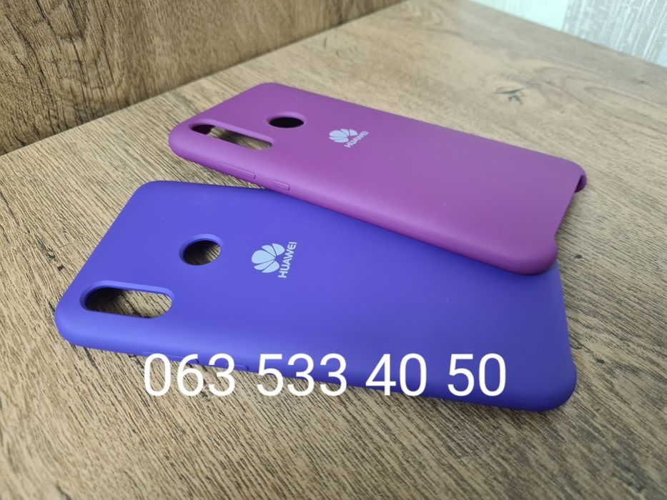 Чехол Silicone cover для Huawei p smart plus Y6 Y7 2019 и др модели