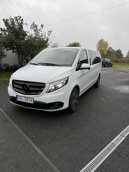 Mercedes Vito 2023 r. Niski przebieg 55500 km. 8 odobowy extra long