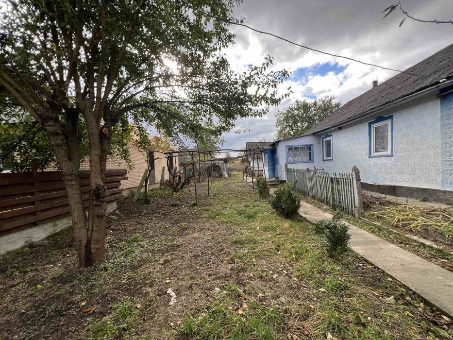 Житловий будиночок на великій ділянці