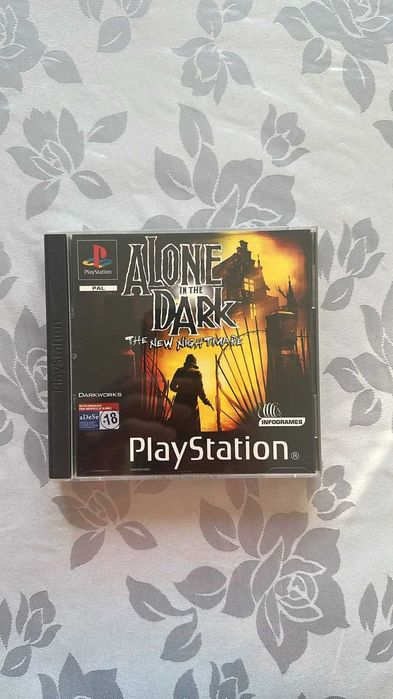 Alone in the Dark: The New Nightmare PS1 PAL – Completo 2 Discos com Manual (SLES-02804)
