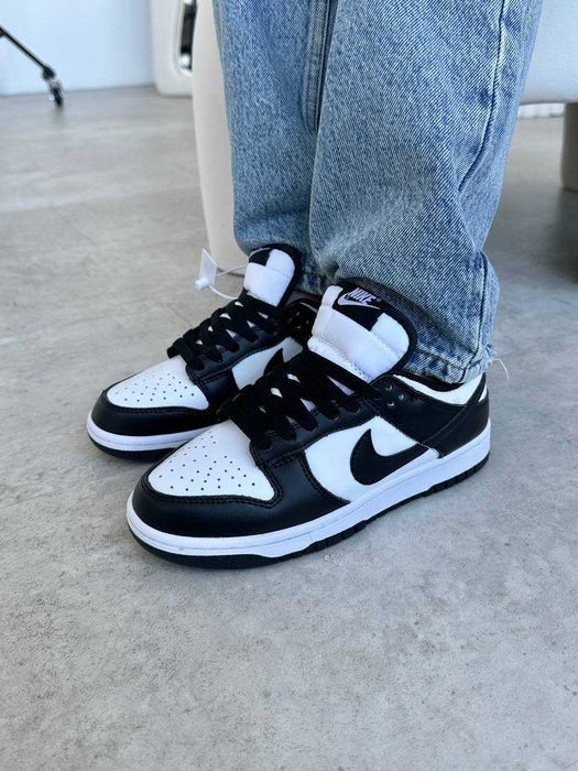 Кроссовки Nike Dunk Low Retro White Black Panda 36-45 Новинка! Купить!