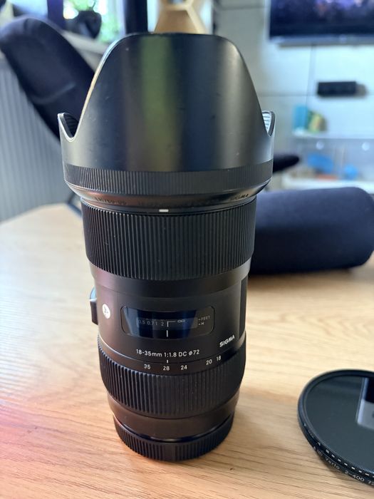 Sigma 18-35mm f/1.8 DC HSM Art w mocowaniu Canon EF