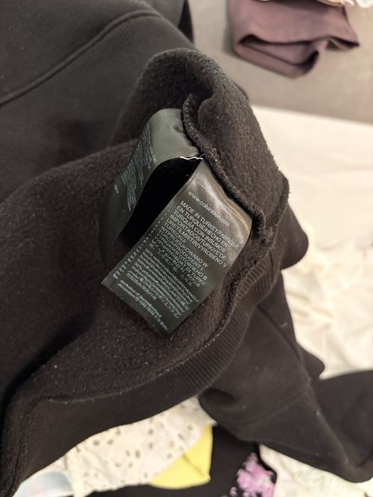 Bluza calvin klein czarna z kapturem