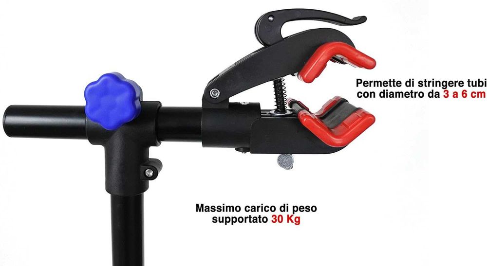 Tacabike Stojak rowerowy, czarny, 117 x 25 x 16,5 cm