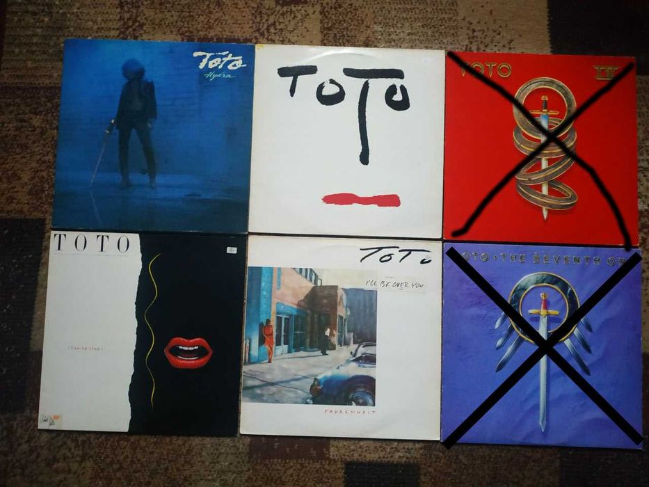 винил Тото пластинки