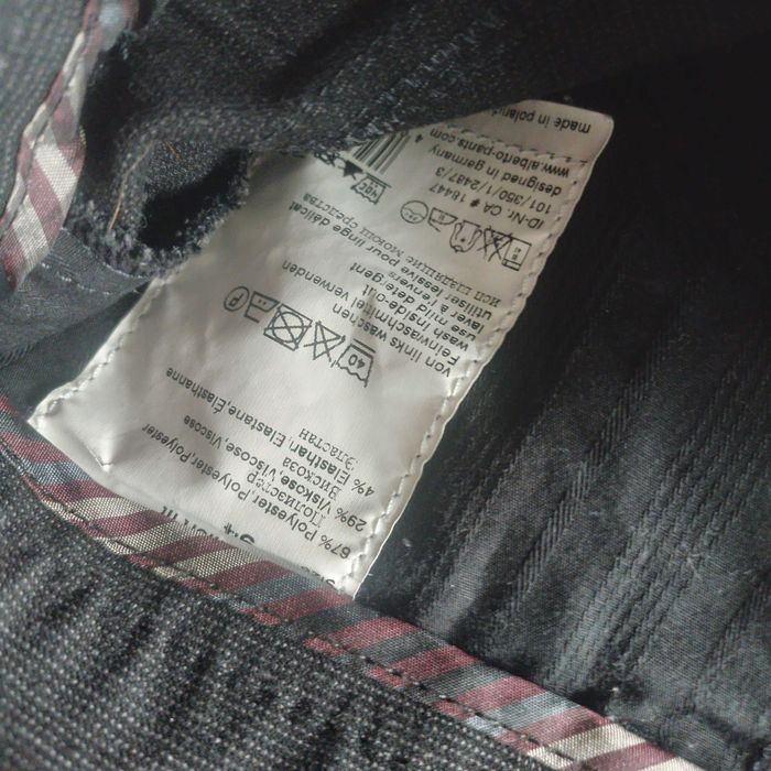 Spodnie eleganckie Alberto wloskie pas 90-92