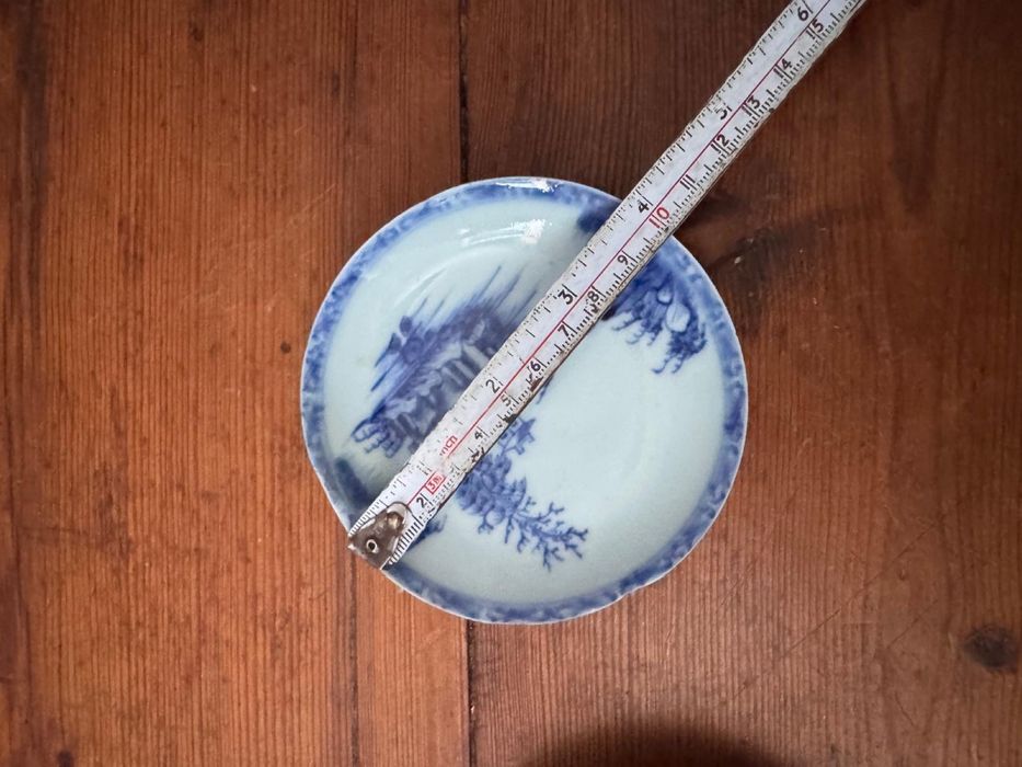 SexXVIII pratinho Porcelana china. Nanking Cargo