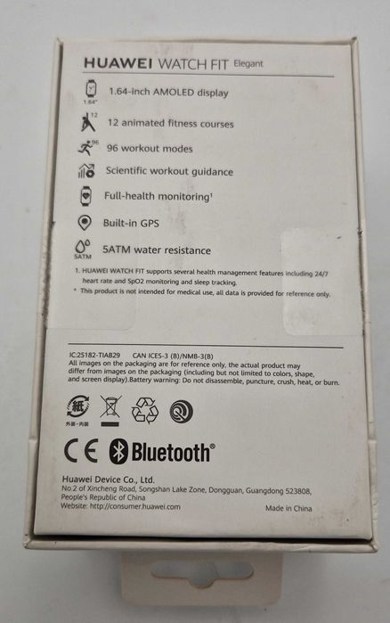 Smartwatch HUAWEI Watch Fit Elegant Frosty White 45mm \Fajne OKAZJE