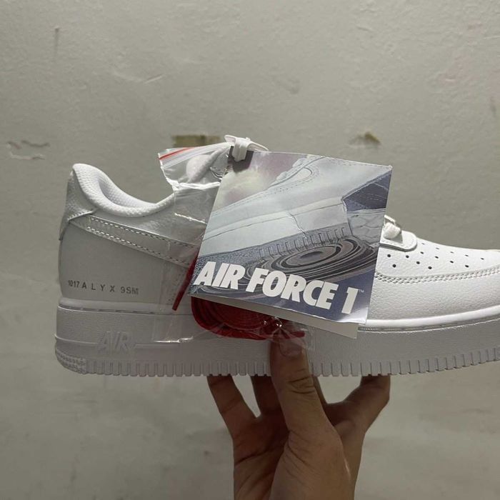 (БЕЗ ПЕРЕДОПЛАТИ)Nike Air Force 1 x Alyx найк аір аер форс алікс білі