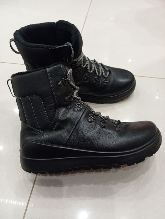 Ecco Noyce Gore-Tex Receptor Technology Zimowe Skórzane  Buty rozm. 39