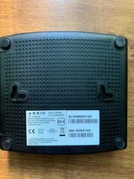 Кабельний модем ARRIS CM820