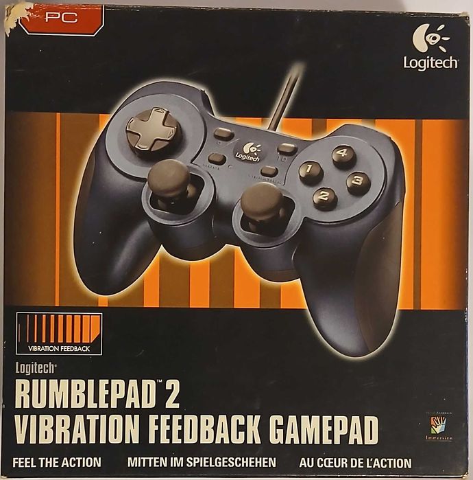 Logitech USB Gamepad Rumblepad 2 (PC)64730030824963120