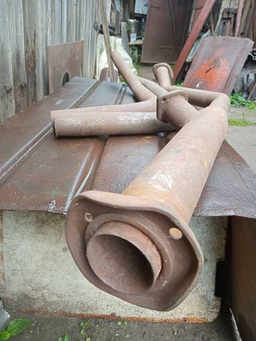 газ-53/66 трубы выхлопные