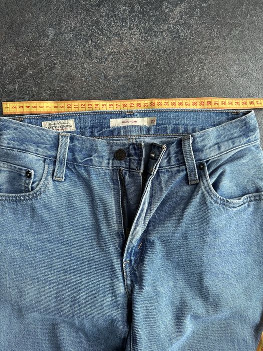Жіночі блакитні джинси Levis Baggy Dad