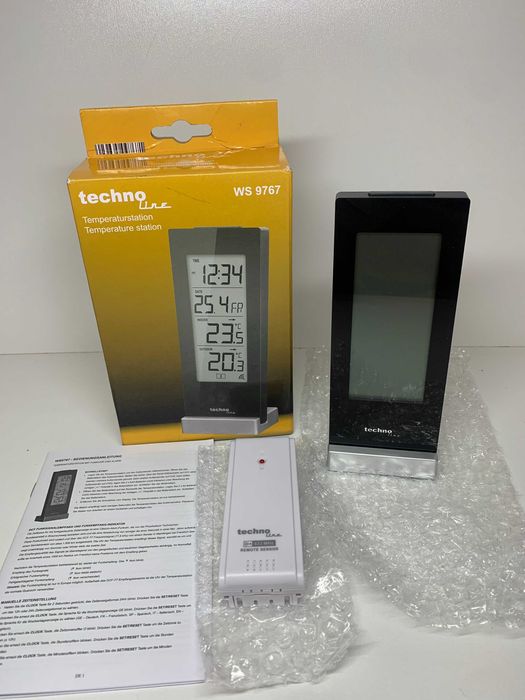 Technoline WS 9767 Stacja pogodowa termometr bezprzewodowy